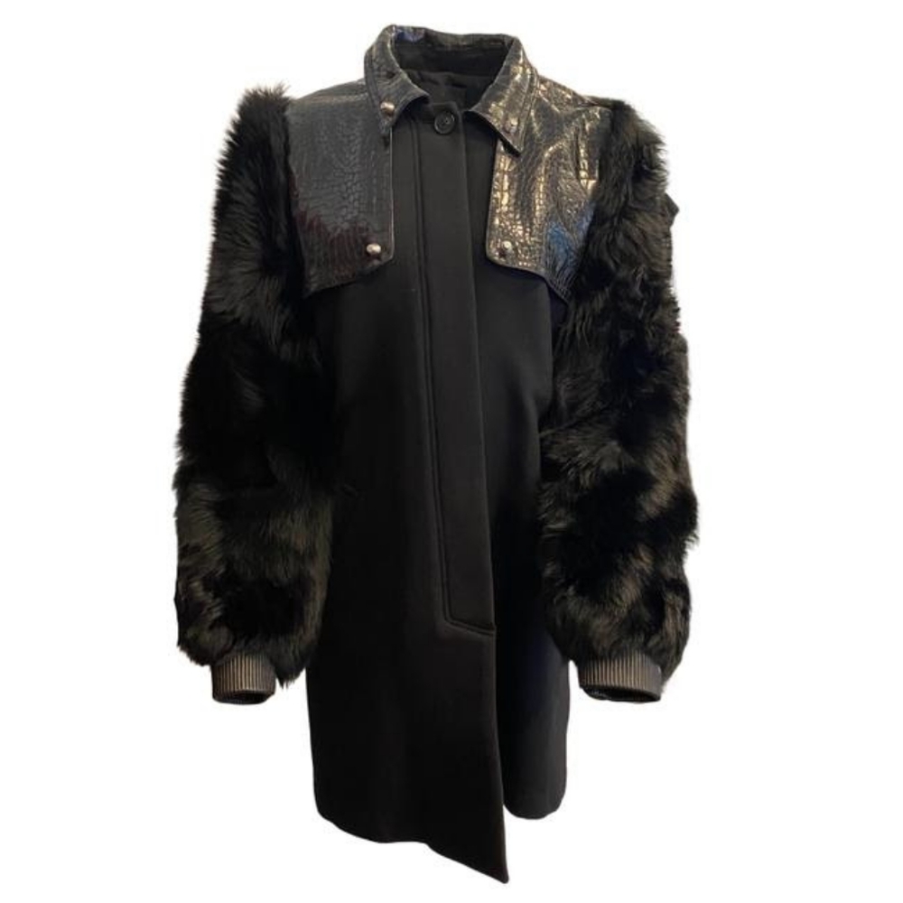 Alexander Wang Winter Statement Trench Style Coat - Picture 14 of 15